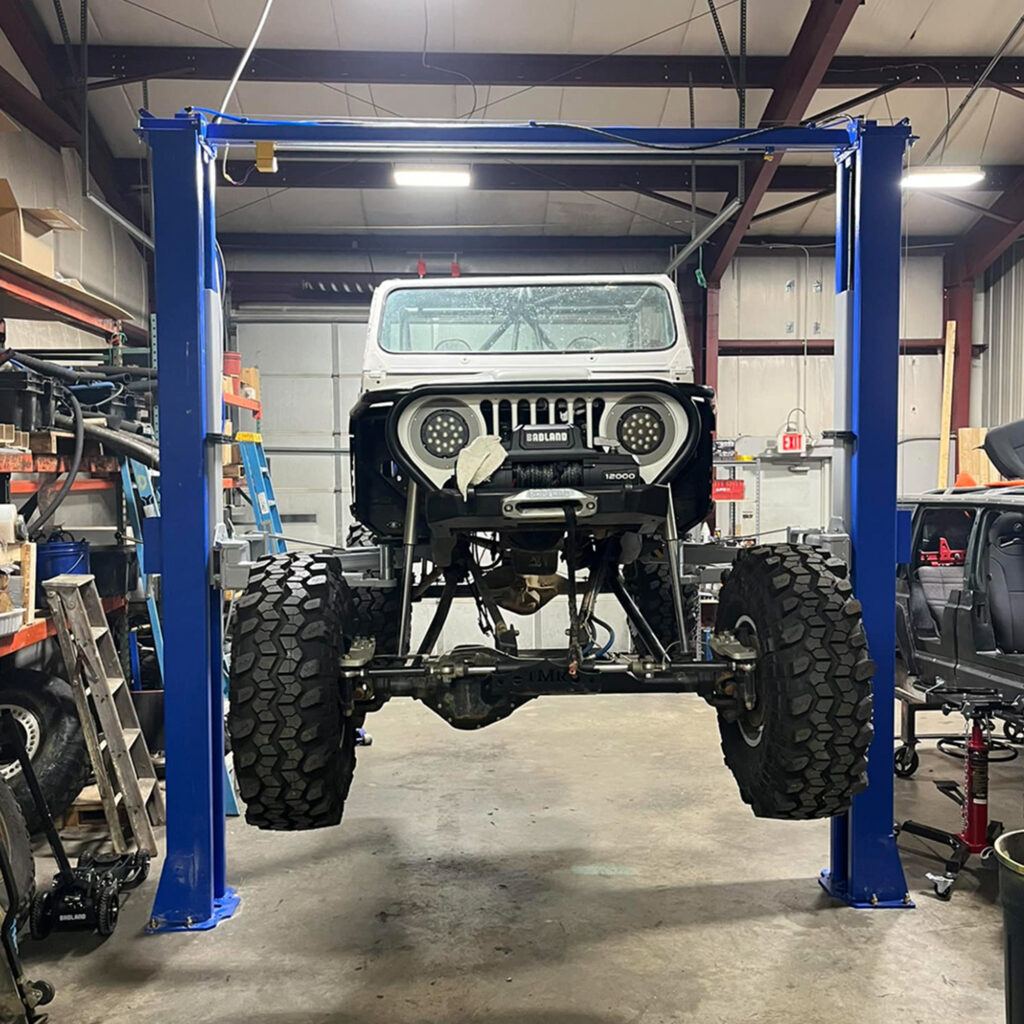 Jeep Buggy on Lift