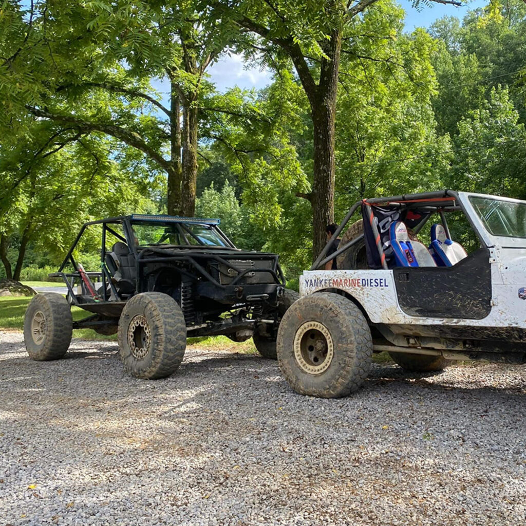 Jeeps at Winrock Park